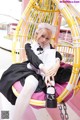 Nashiko Momotsuki 桃月なしこ, ヤングガンガンデジタル限定写真集 「不器用な先輩。」 コラボコスプレグラビア Set.02