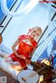 Coser@Xia Xiao Qiu Qiu Qiu (夏小秋秋秋) No.023: 尼禄旗袍 (12 photos)