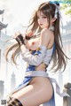 Hentai - Graceful Power in Indigo Attire Set.1 20250216 Part 2